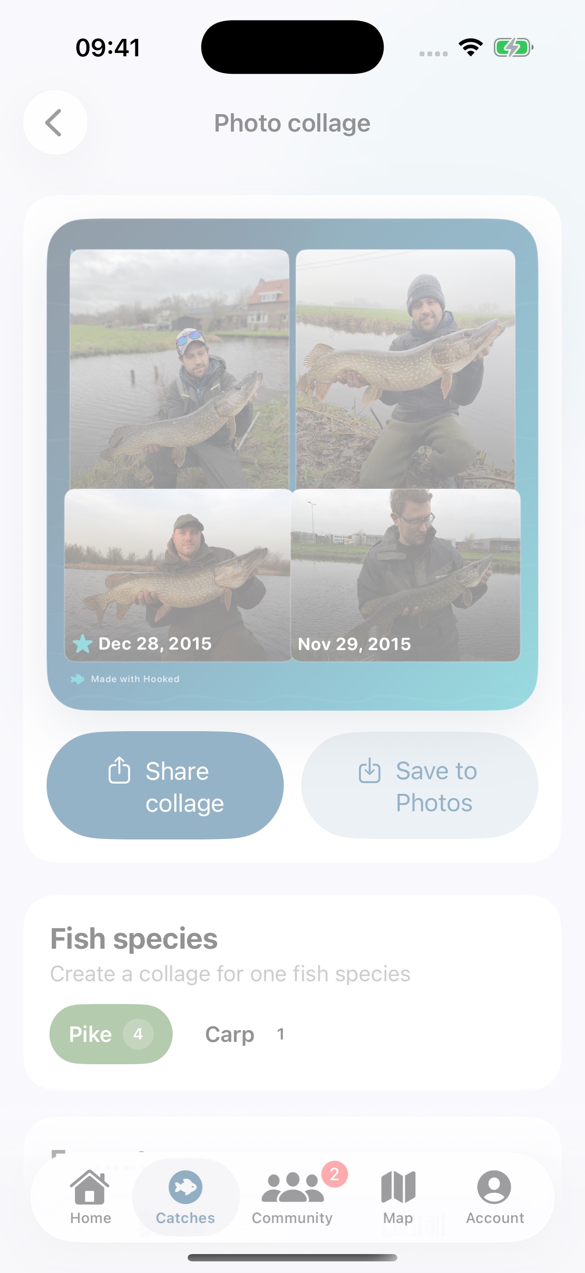 Catch collages — Hooked iPhone